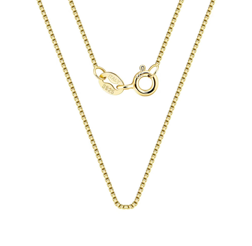 The Ellis Fine Box Chain Necklace