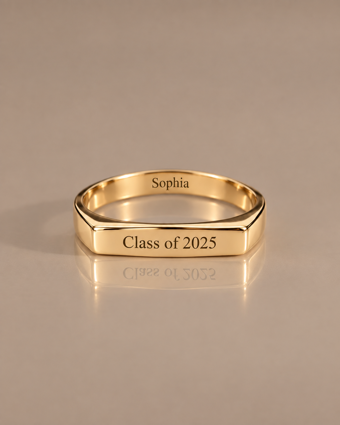 The Sable Keepsake Ring – Personalized Engraved Band