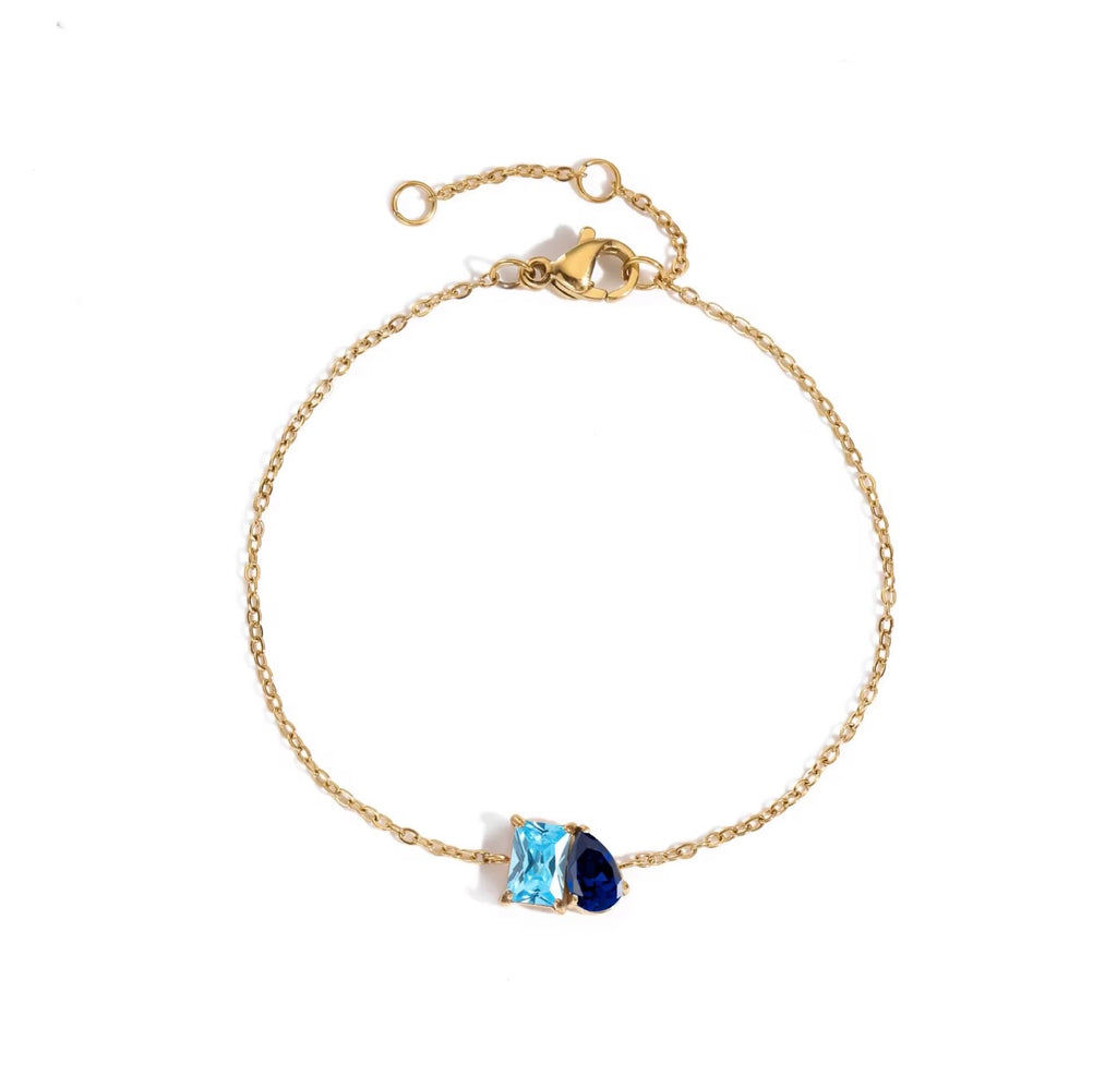 The Iris Birthstone Bracelet – Birth Month Jewelry
