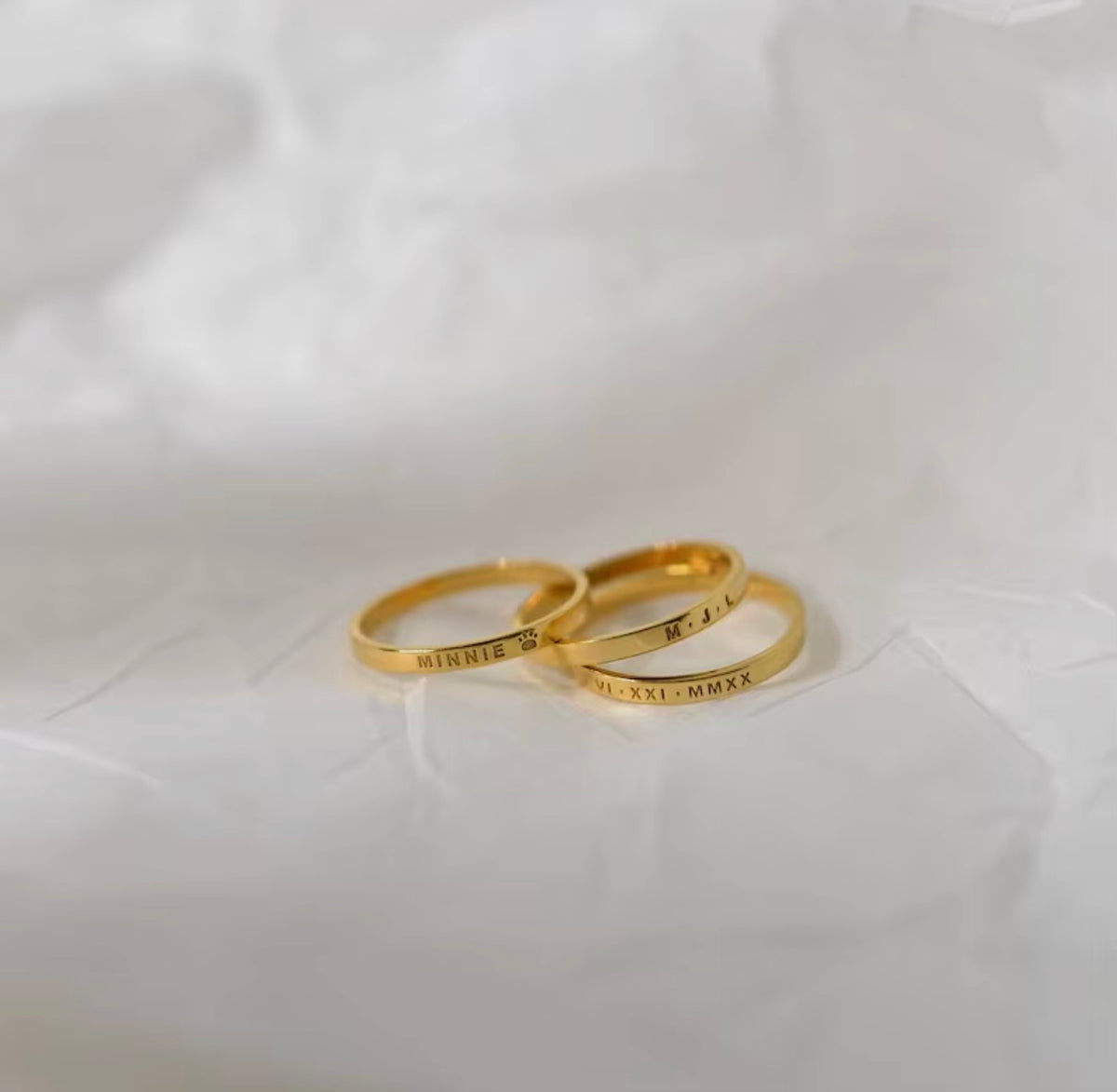 The Keepsake Ring – Personalized Engraved Ring