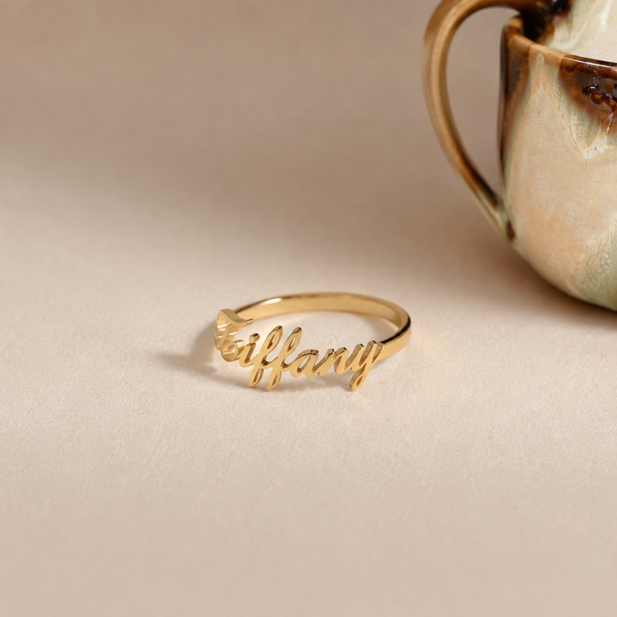 The Elara Name Ring – Personalized