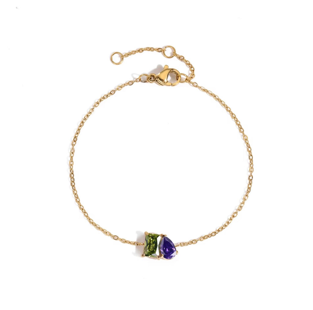 The Iris Birthstone Bracelet – Birth Month Jewelry