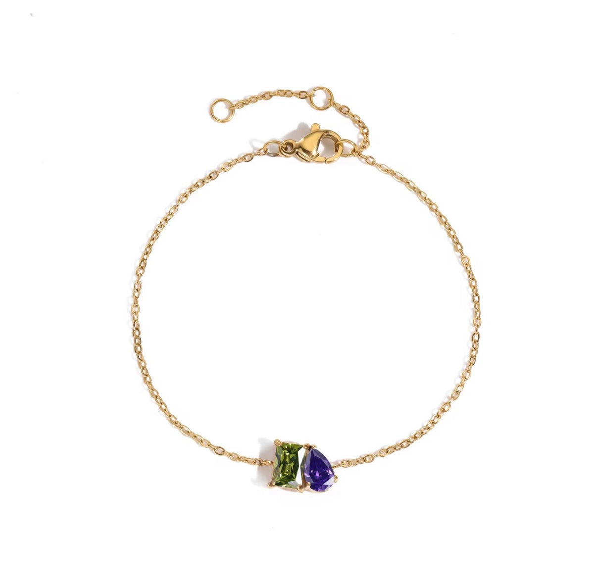 The Iris Birthstone Bracelet – Birth Month Jewelry