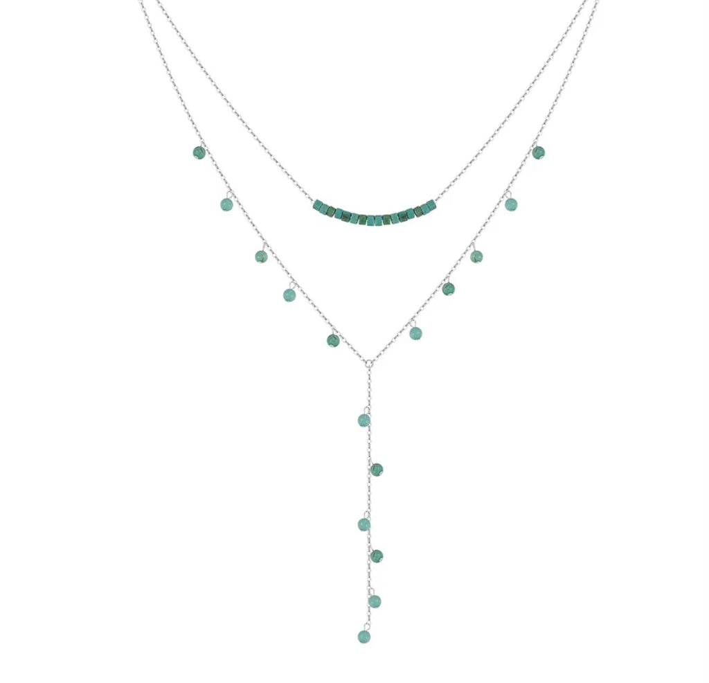 The Taos Turquoise Layered Necklace