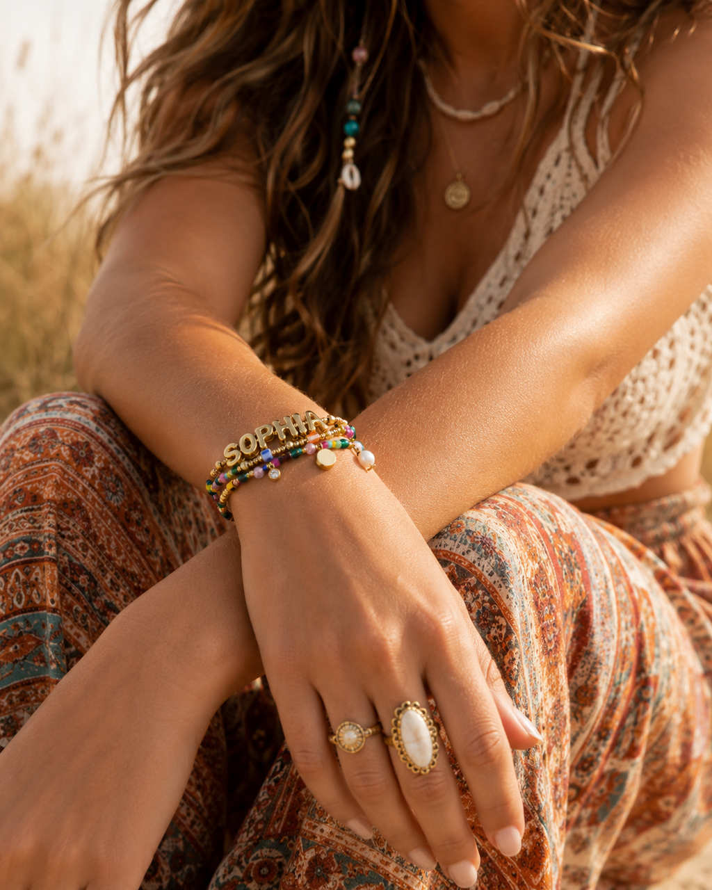 The Solana - Personalized Name Bracelet