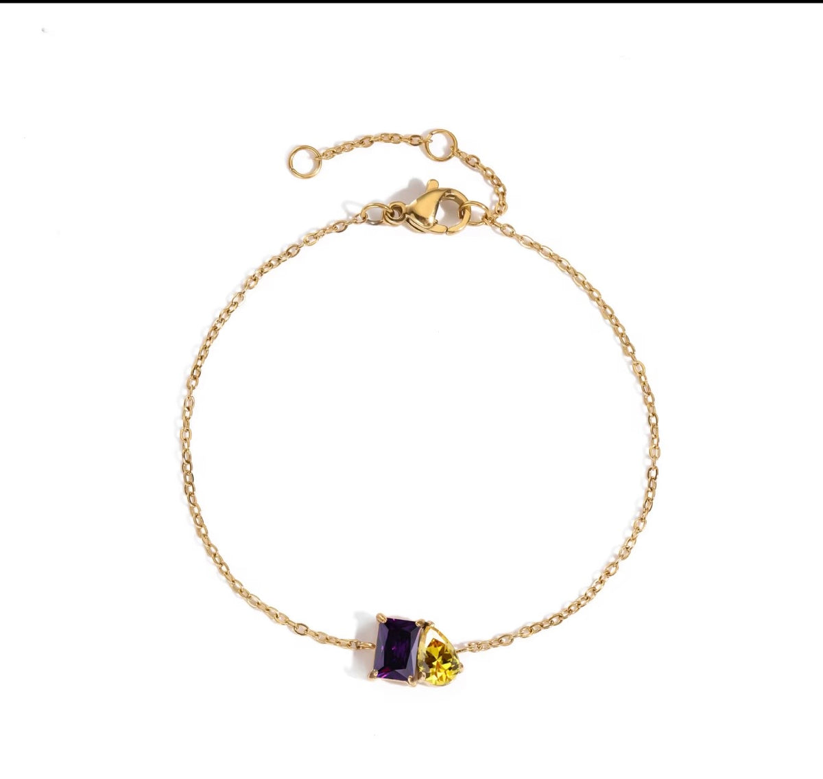 The Iris Birthstone Bracelet – Birth Month Jewelry