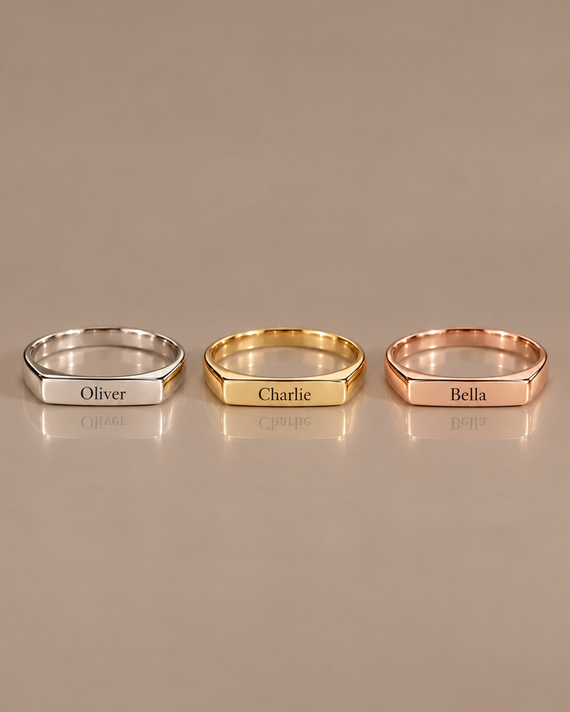 The Sable Keepsake Ring – Personalized Engraved Band