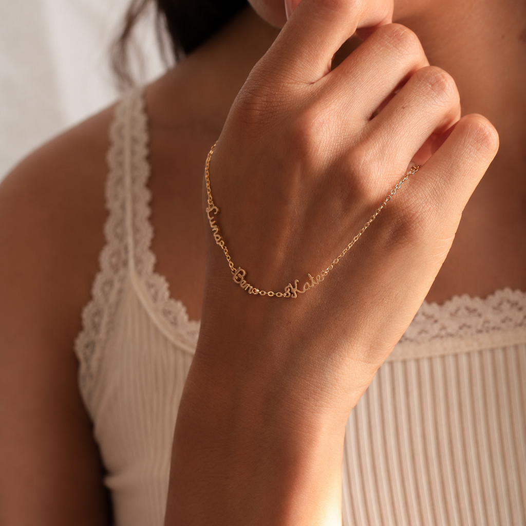 The Elodie - Personalized Name Bracelet