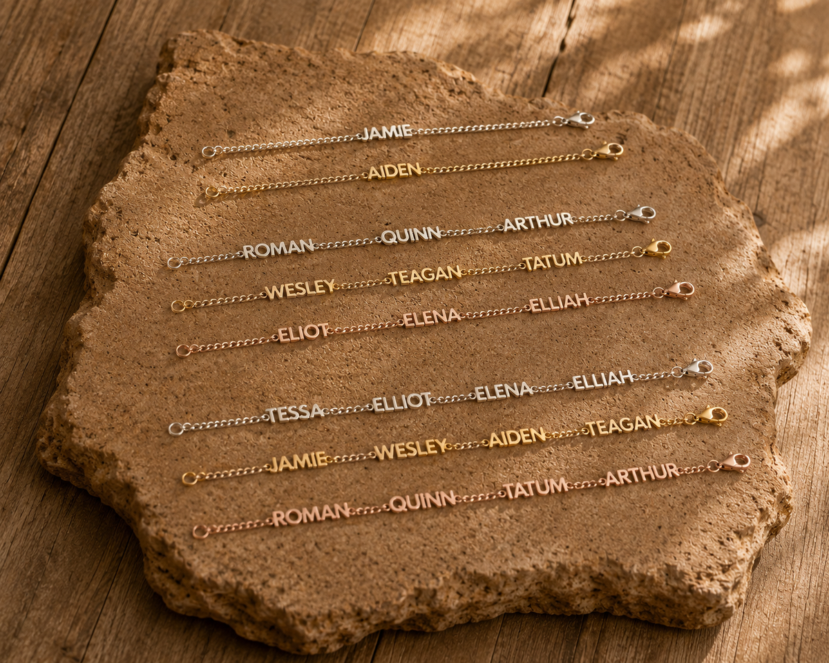 The Lottie - Personalized Name Bracelet