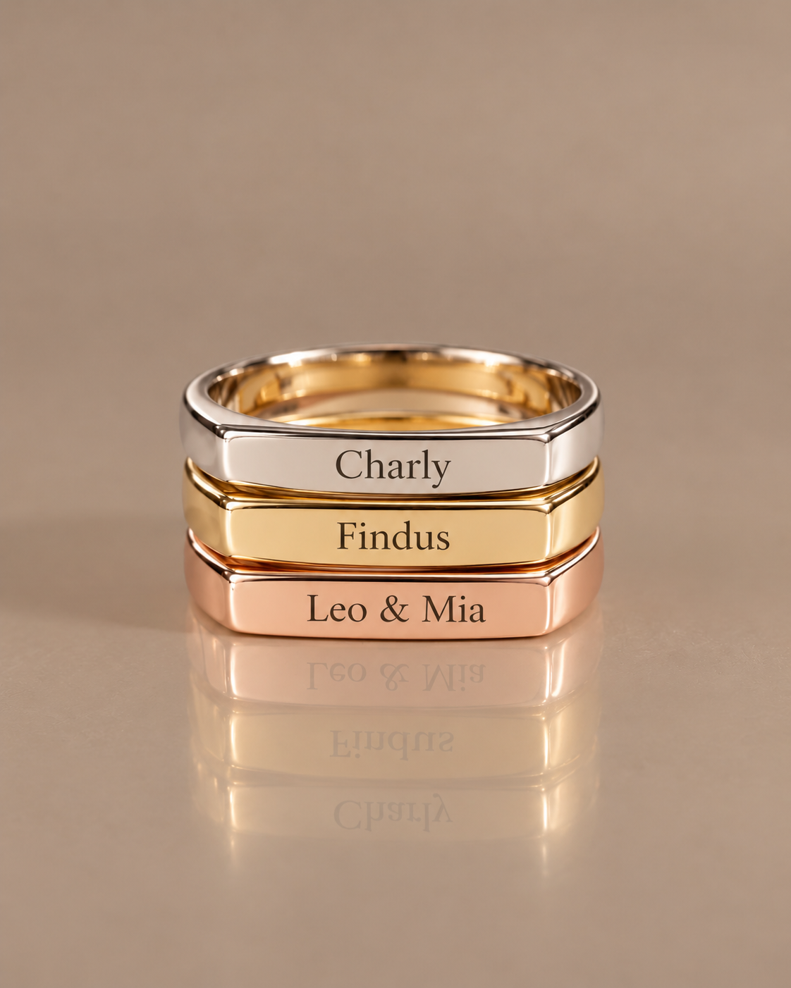 The Sable Keepsake Ring – Personalized Engraved Band