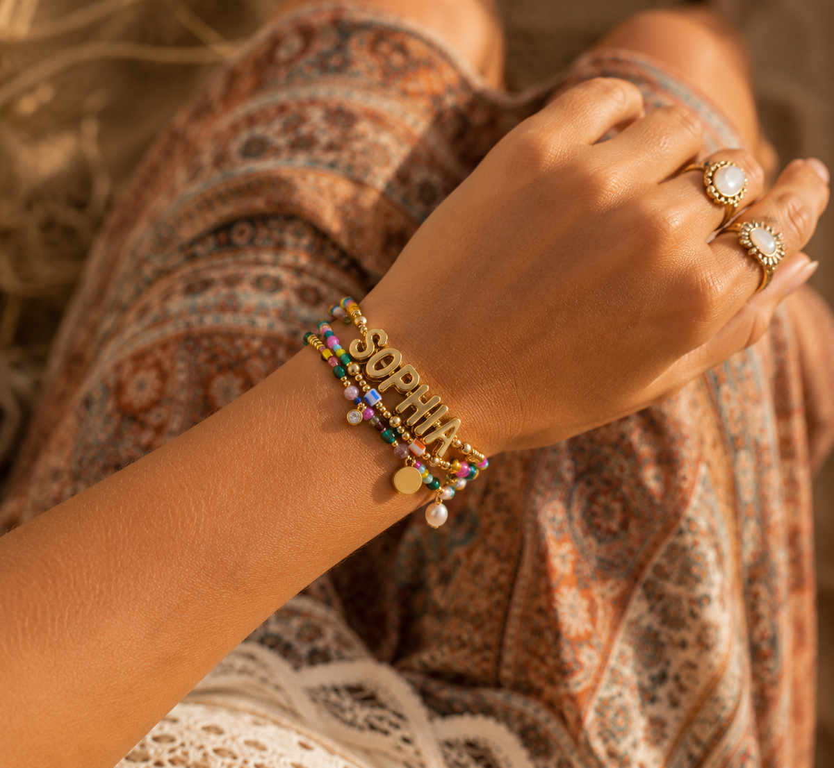 The Solana - Personalized Name Bracelet
