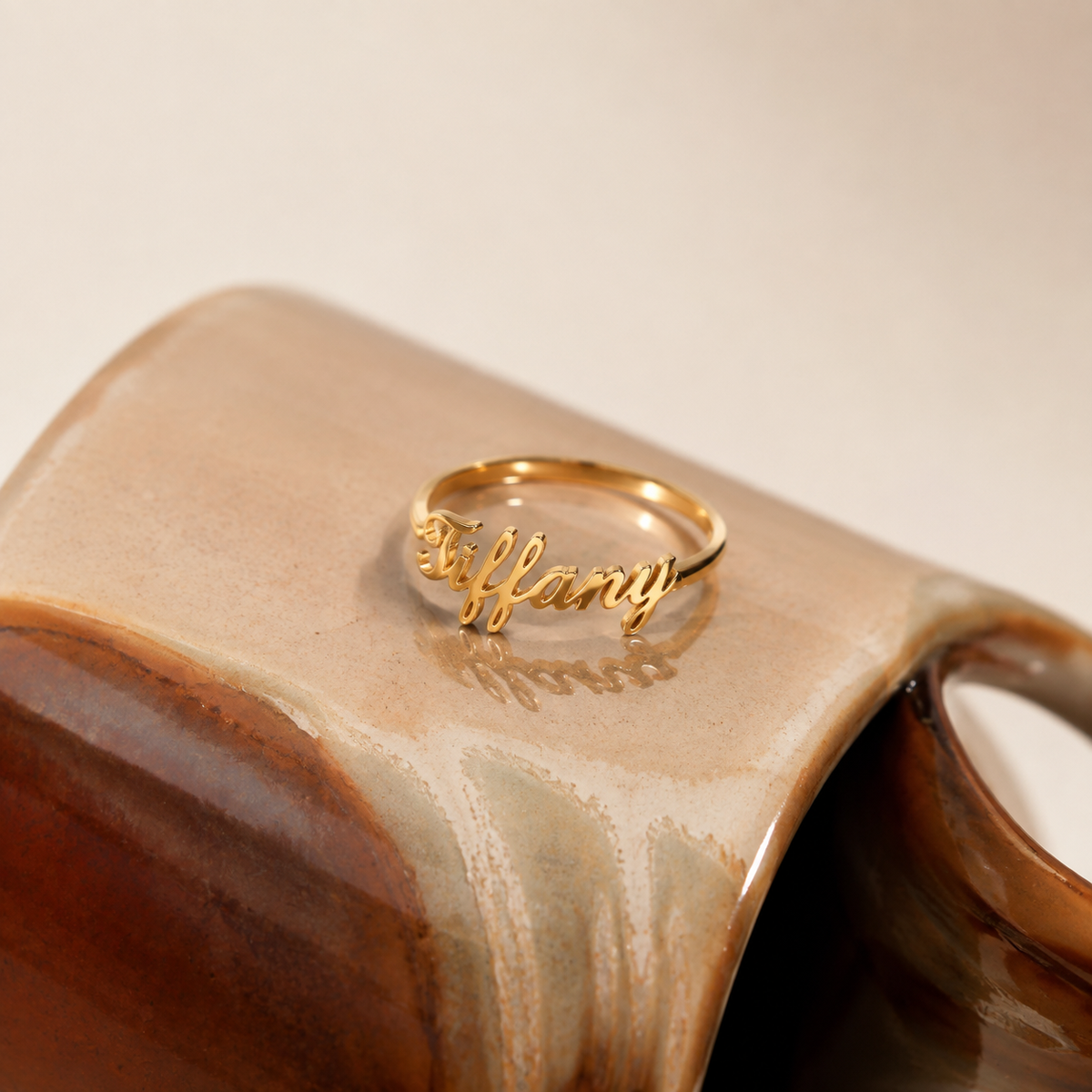 The Elara Name Ring – Personalized