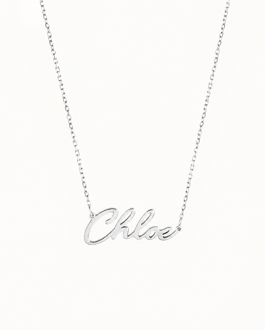 The Ashley Name Necklace – Personalized Cable Chain Necklace