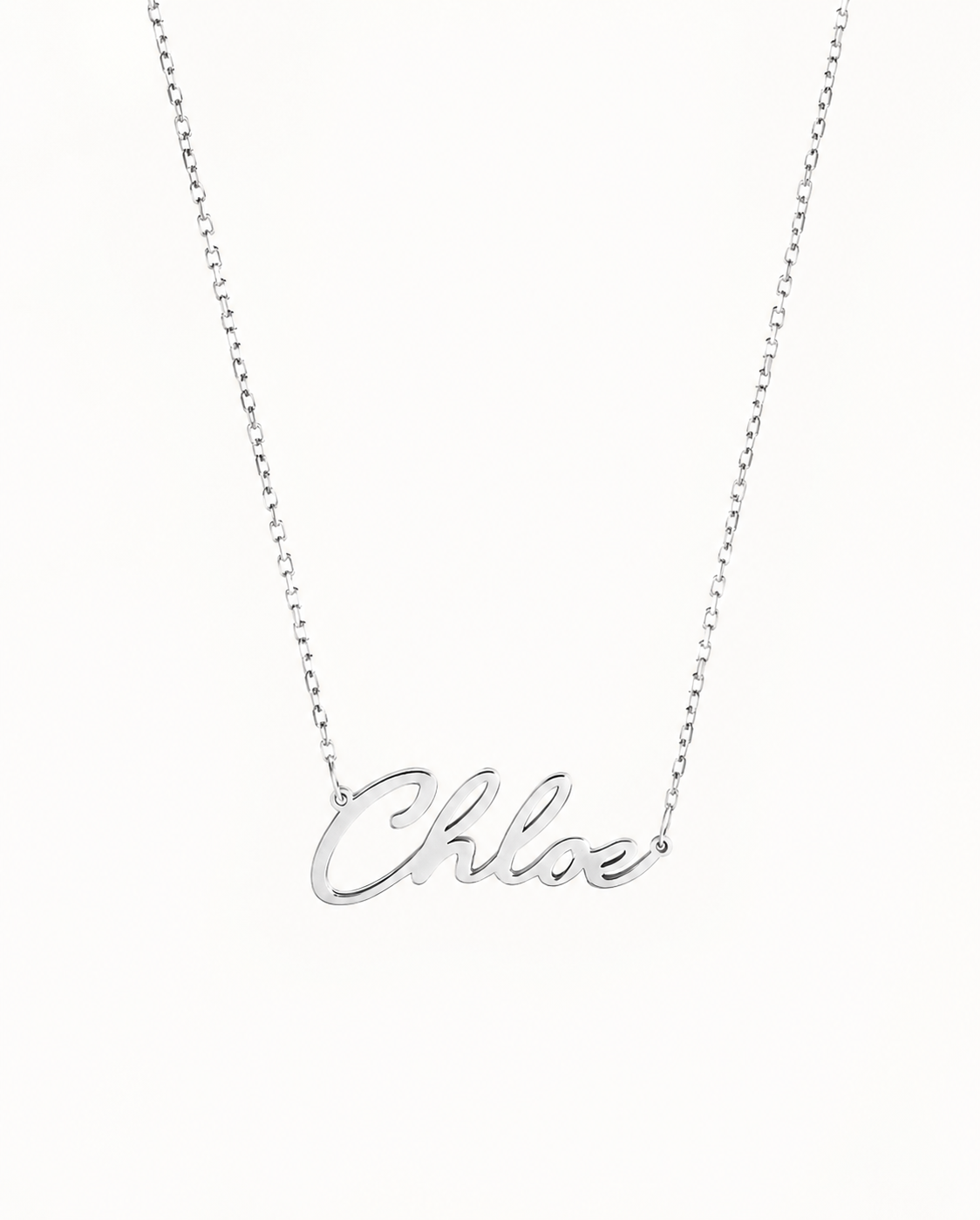 The Ashley Name Necklace – Personalized Cable Chain Necklace