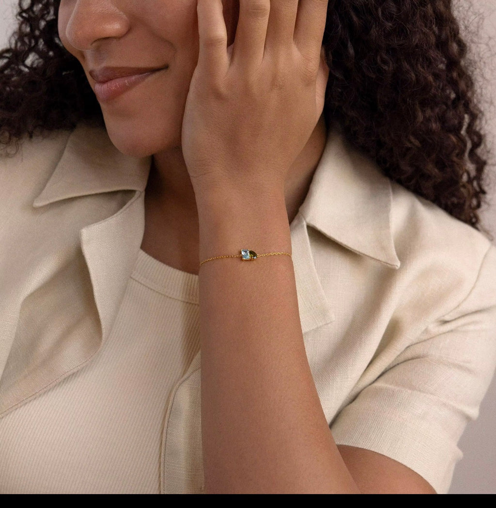 The Iris Birthstone Bracelet – Birth Month Jewelry