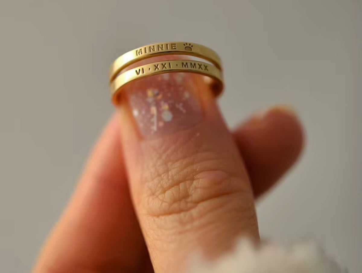 The Keepsake Ring – Personalized Engraved Ring