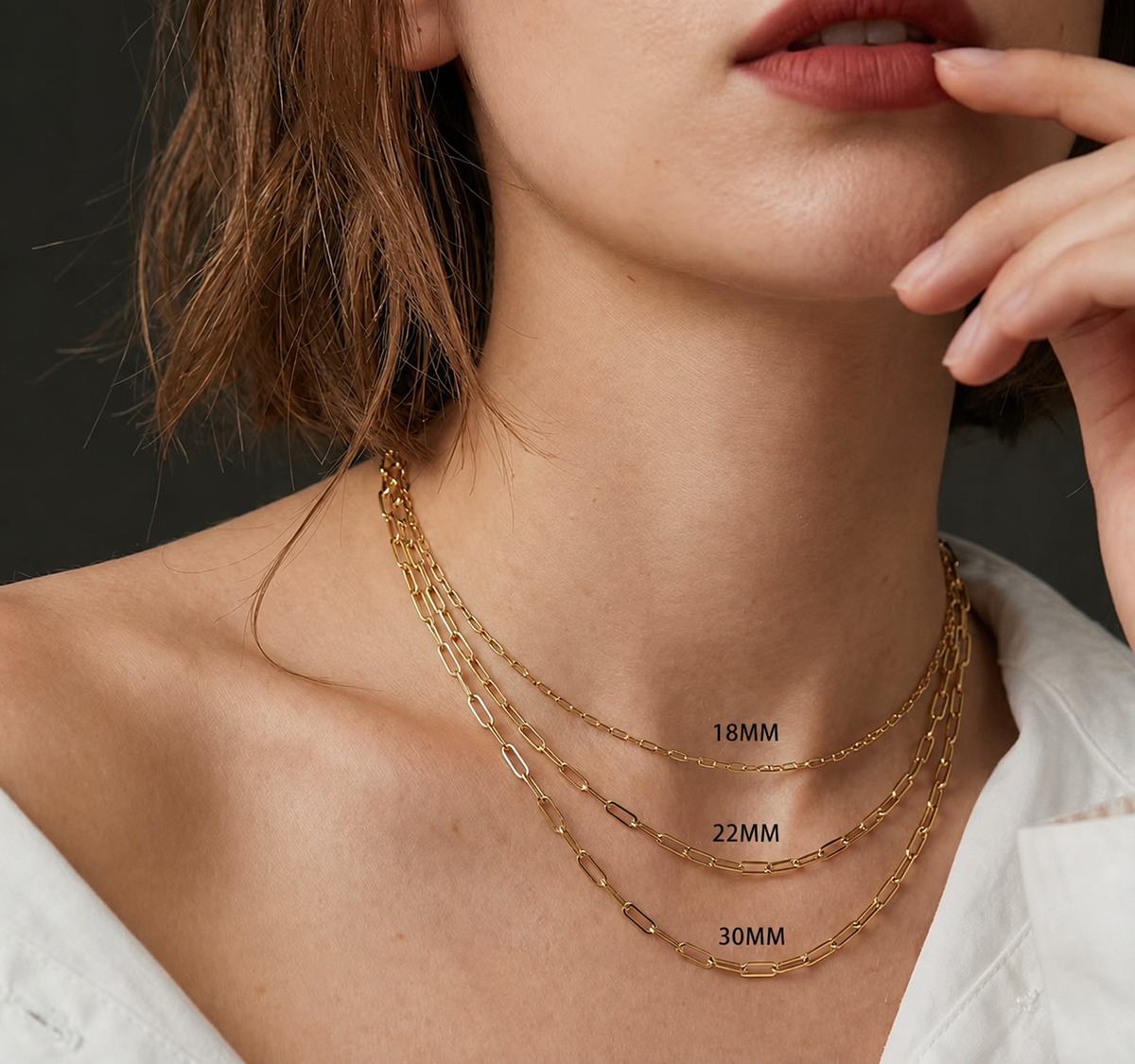 The Austin Paperclip Chain Necklace