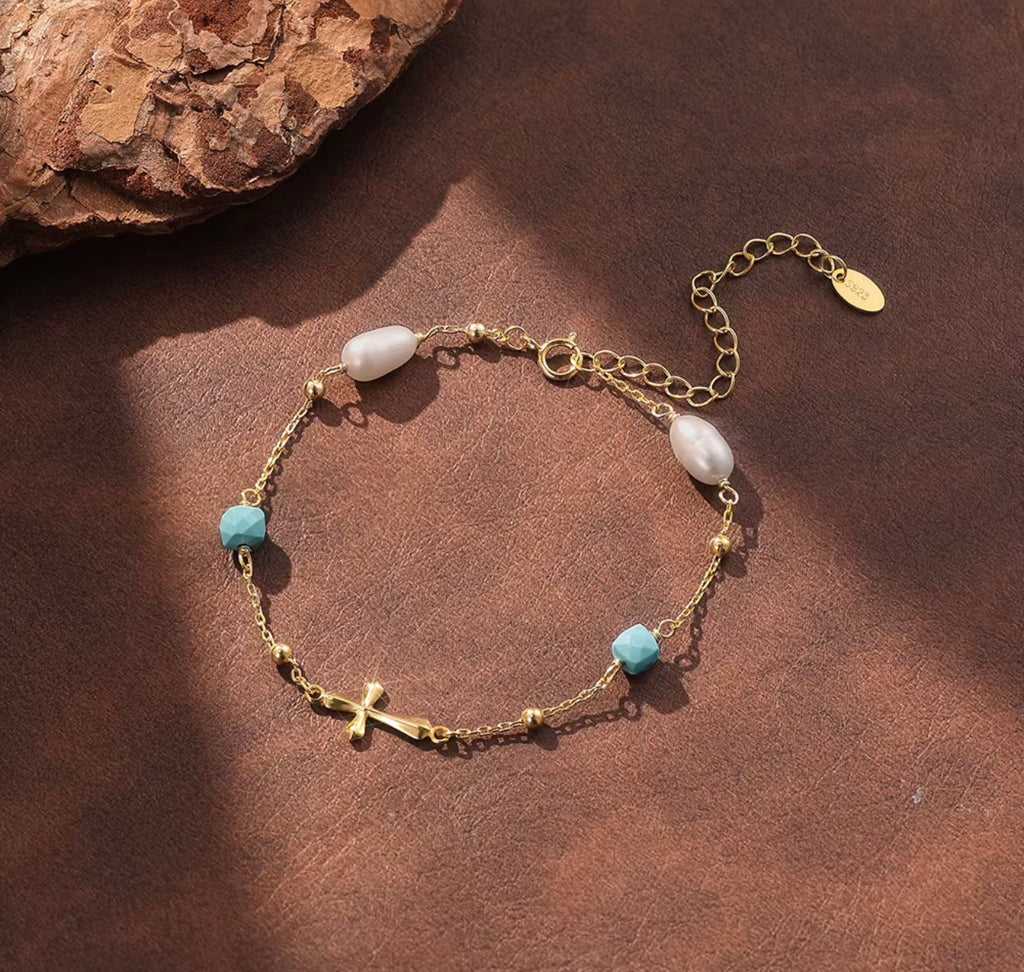 The Canyon Cross Bracelet