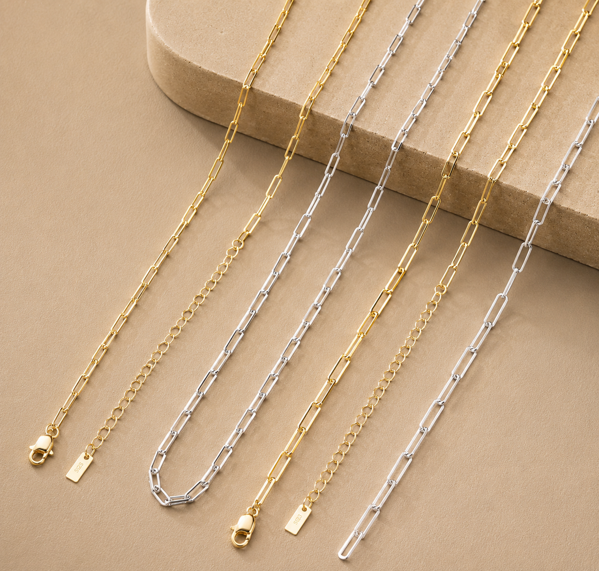 The Austin Paperclip Chain Necklace