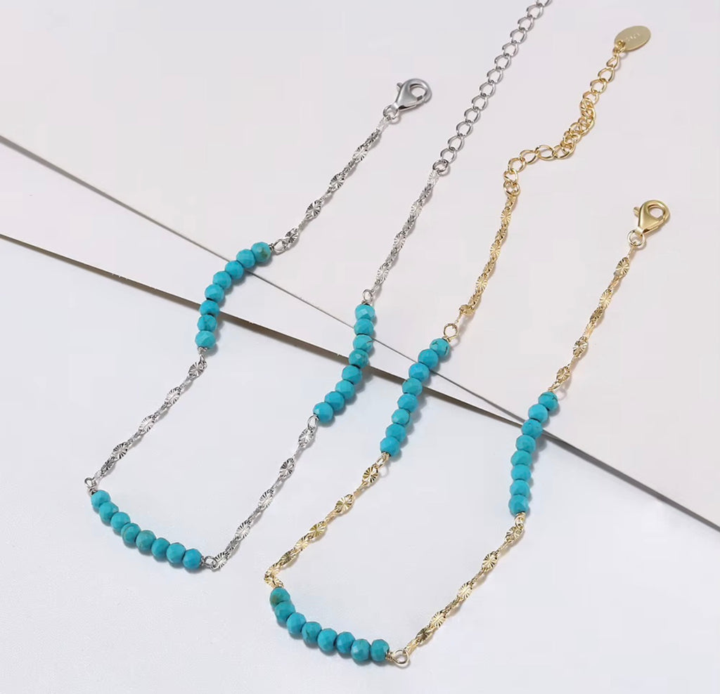 The Sedona Turquoise Anklet