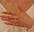 The Nyla Block Letter Necklace – Personalized