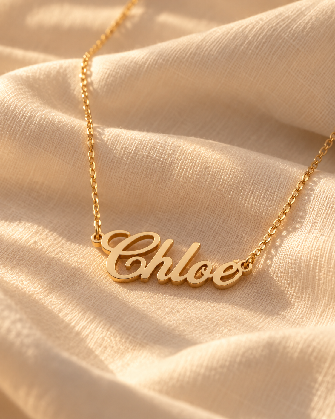 The Ashley Name Necklace – Personalized Cable Chain Necklace