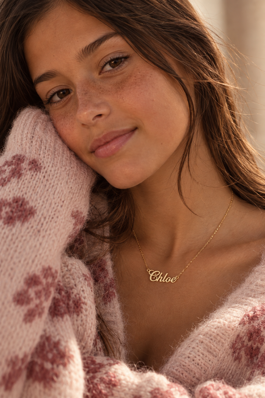 The Poppy Name Necklace – Personalized Kids Necklace